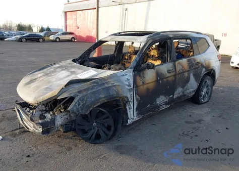 2022 Volkswagen Atlas 2.0T Se W/Technology from USA, damaged, VIN 1V2KP2CA2NC513789